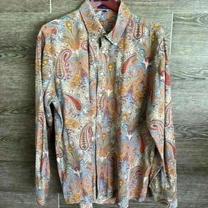 Alan Flusser shirt EUC